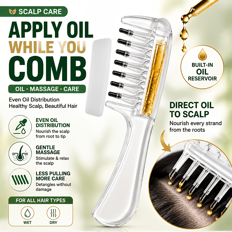 Root Stimulator Liquid - Pente Aplicador de Óleo para Couro