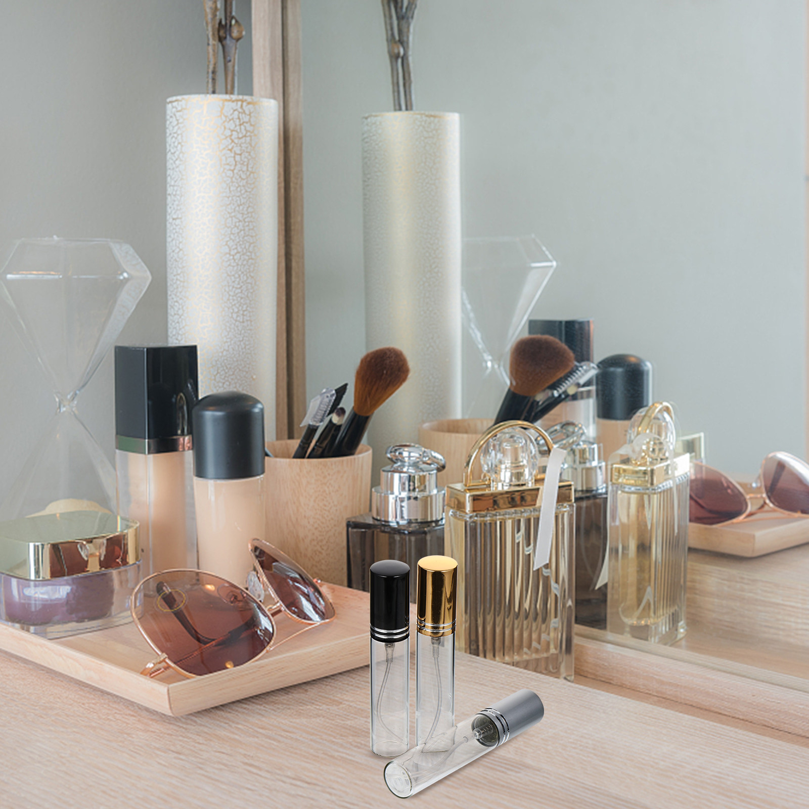 Misting Bottle Fine - 6 Frascos de Spray de Perfume