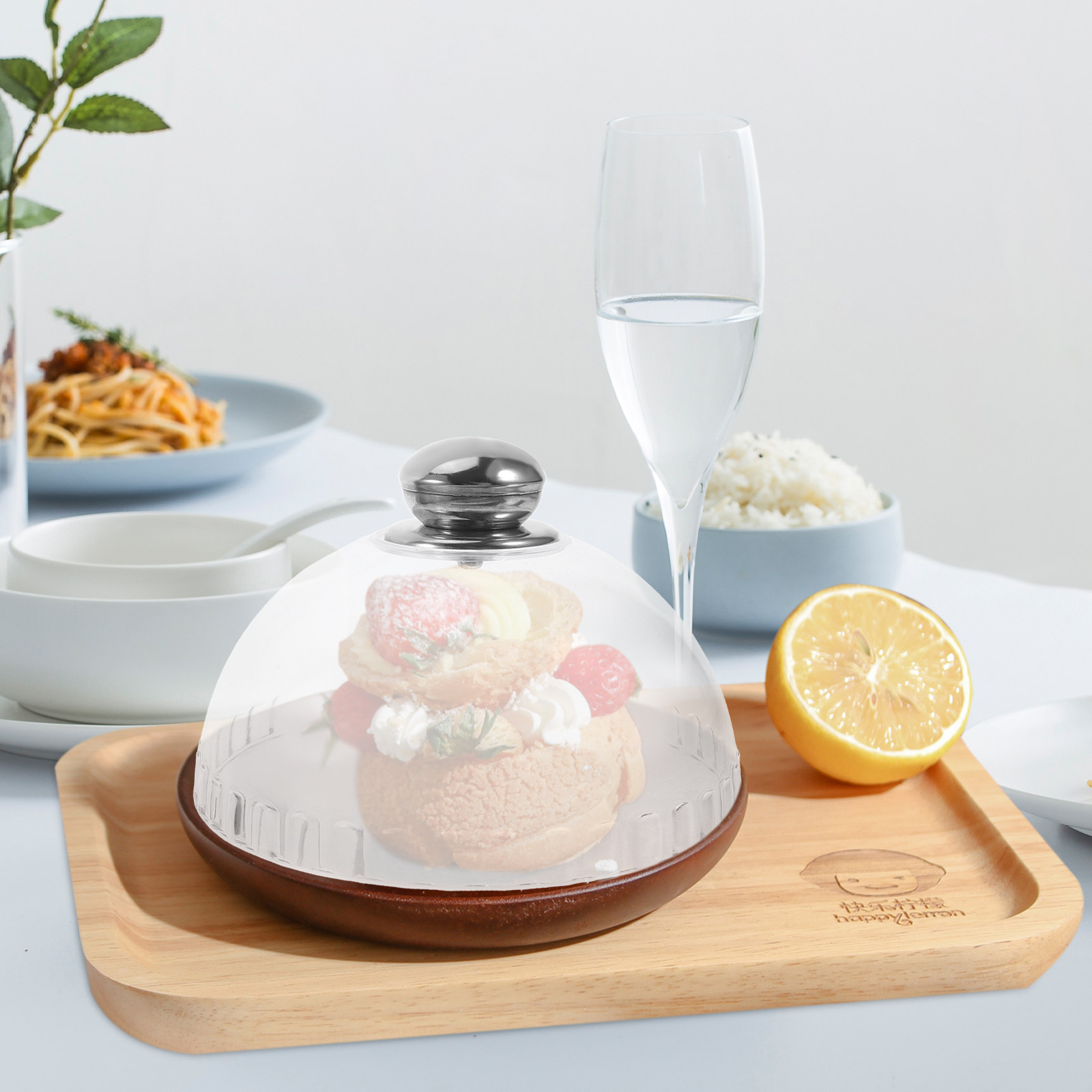 Cúpula de Acrílico Transparent - Plastic Dome Clear avaliação e preço