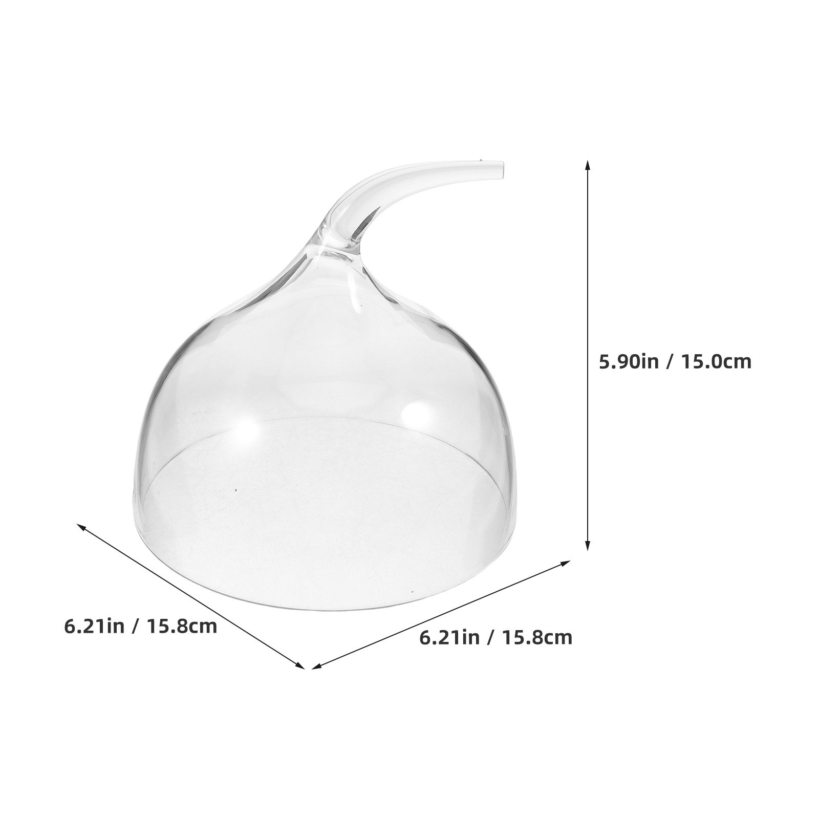 Tampa de Bolo Transparente Lev - Plastic Dome Clear avaliação e preço