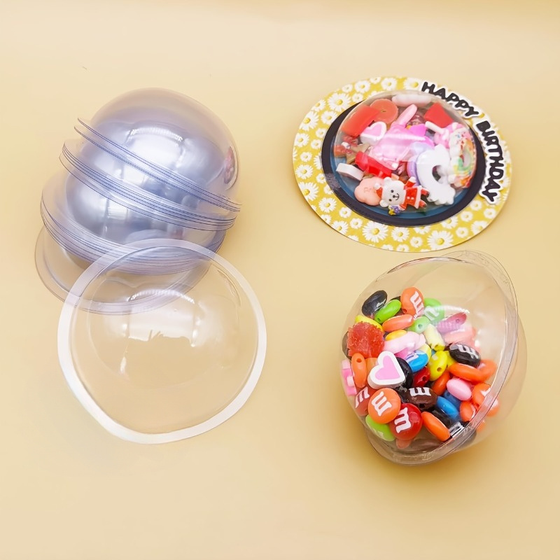 Conjunto de 10 Peças DIY: Cúpu - Plastic Dome Clear avaliação e preço