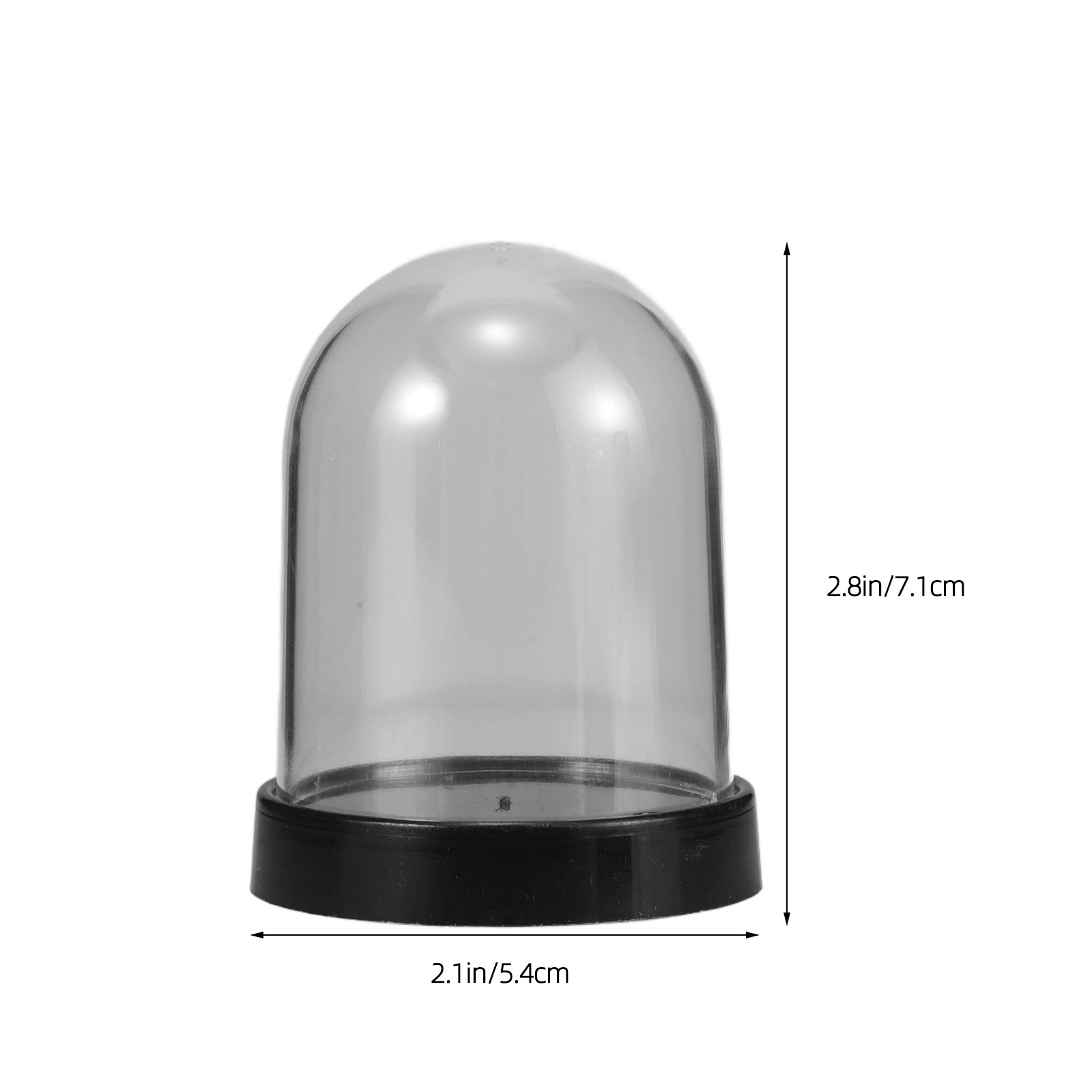 5 conjuntos de expositores em  - Plastic Dome Clear avaliação e preço