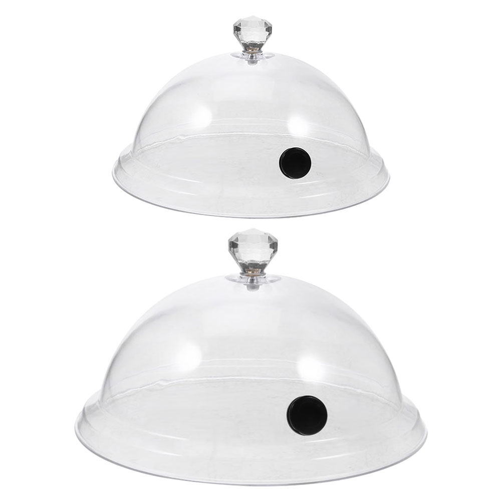 2 Peças de Cúpula Protetora de - Plastic Dome Clear avaliação e preço